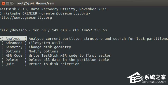 Linux系統分區表恢復的教程
