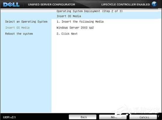 戴爾DELL服務器是如何安裝Win2003系統的?