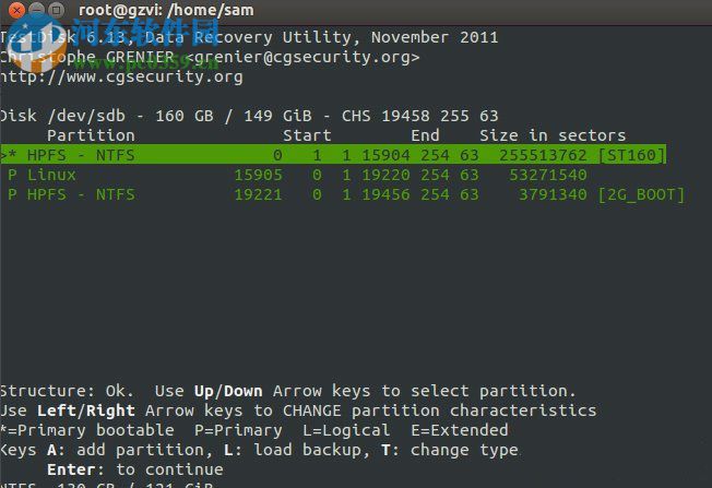 Linux分區(qū)表恢復(fù)的方法