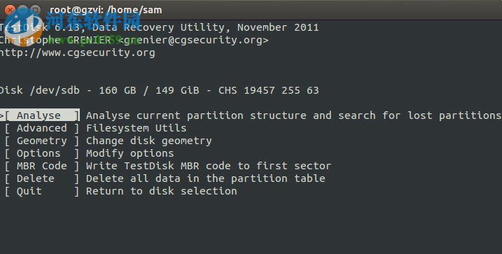 Linux分區(qū)表恢復(fù)的方法
