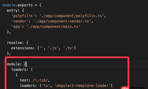 angular.js - Angular2 使用webpack 打包的loader