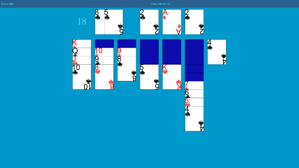 js+canvas實現(xiàn)紙牌游戲