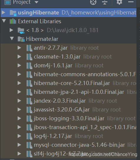 IDEA2019.3配置Hibernate的詳細(xì)教程(未使用IDEA的自動(dòng)化)