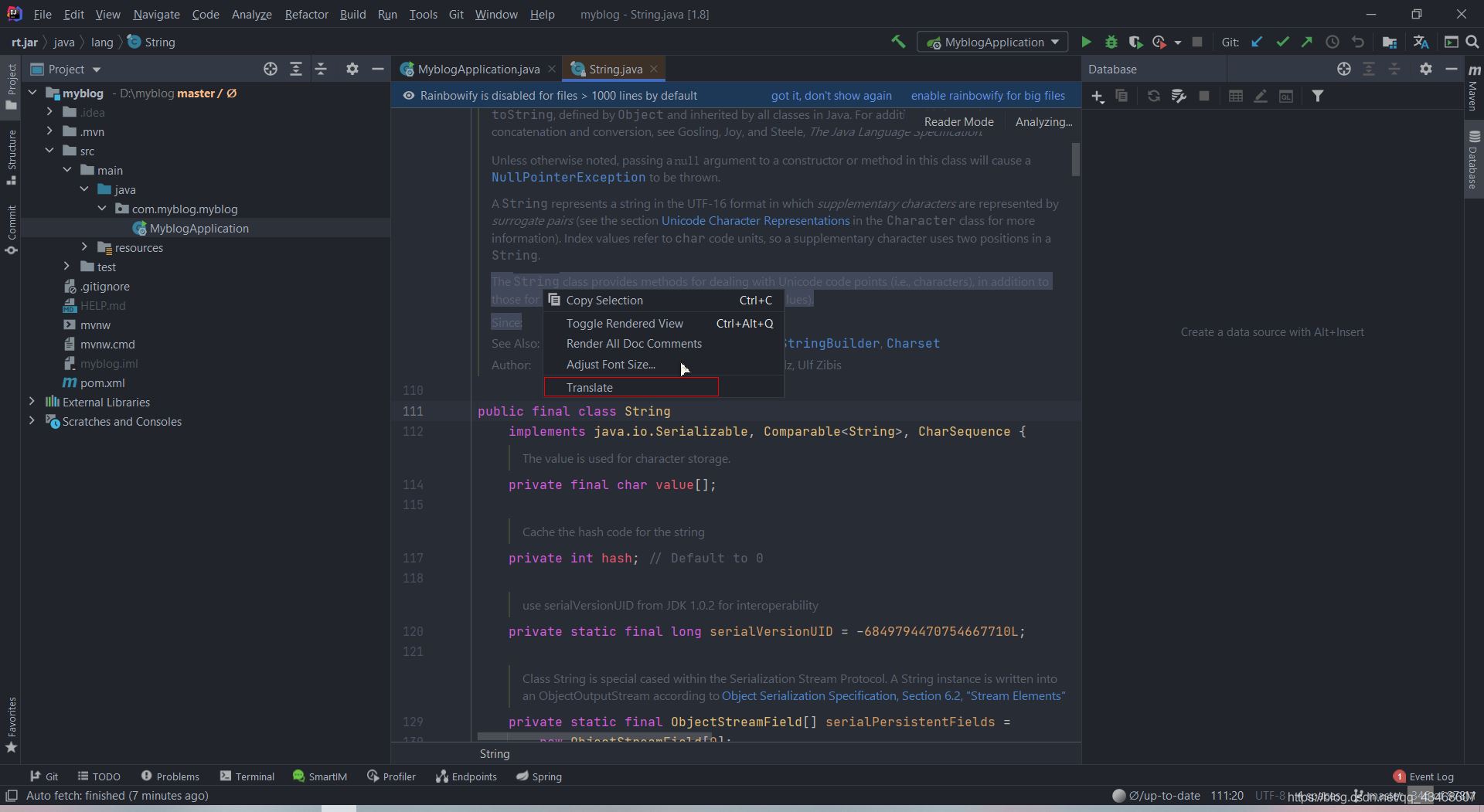 一文秒懂idea的git插件跟翻譯插件
