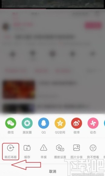 嗶哩嗶哩APP設(shè)置稍后再看的操作方法