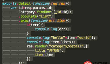 html - mongoose里面的populate沒用？