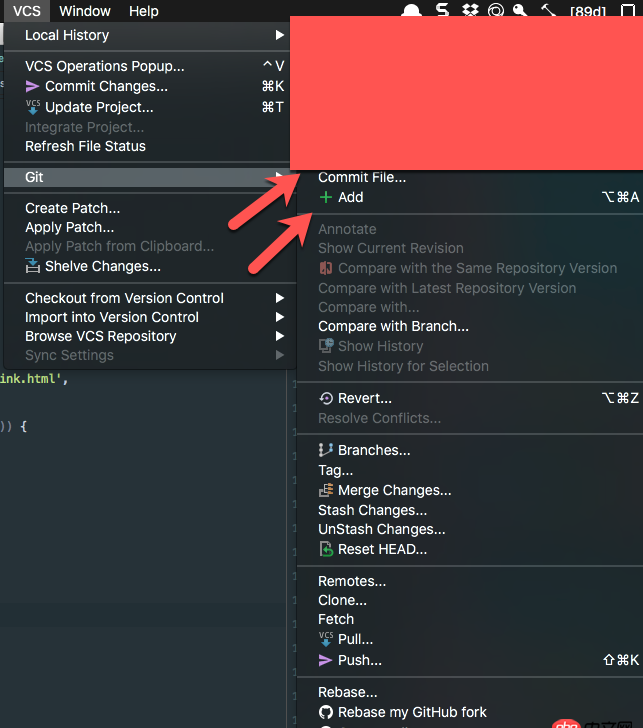 webstorm 如何將本地項目提交到github 已存在的倉儲上（項目創(chuàng)建時沒有從github 上 checkout）