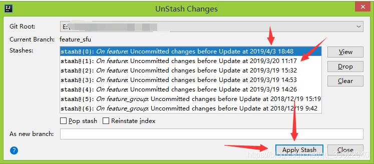 解決idea 暫存文件或idea切換分支代碼丟失的問題
