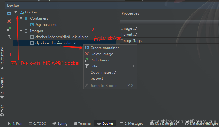 idea集合docker實(shí)現(xiàn)鏡像打包一鍵部署