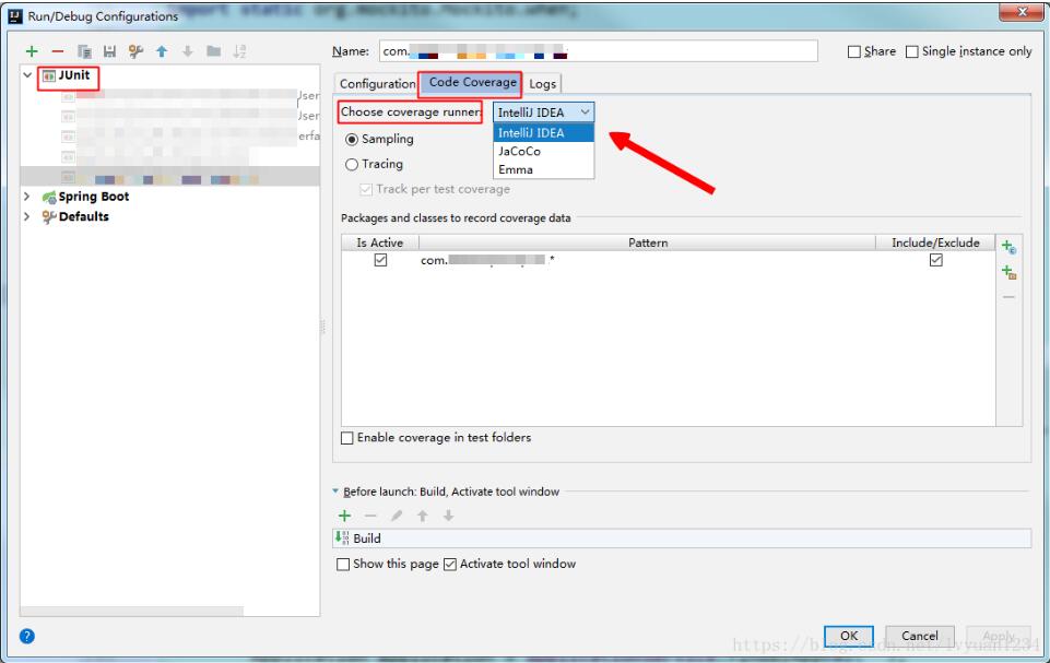 在idea中使用JaCoCo插件統(tǒng)計單元測試覆蓋率的實現(xiàn)