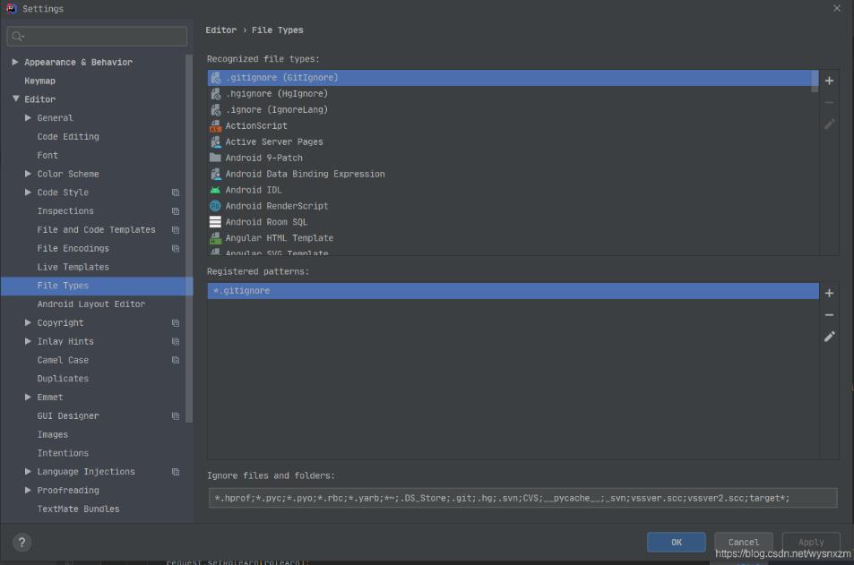 IDEA GIT 忽略文件的最佳方式推薦