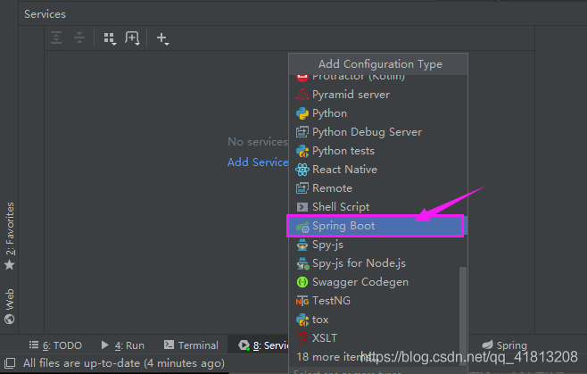 IDEA快速顯示Run DashBoard的圖文詳解