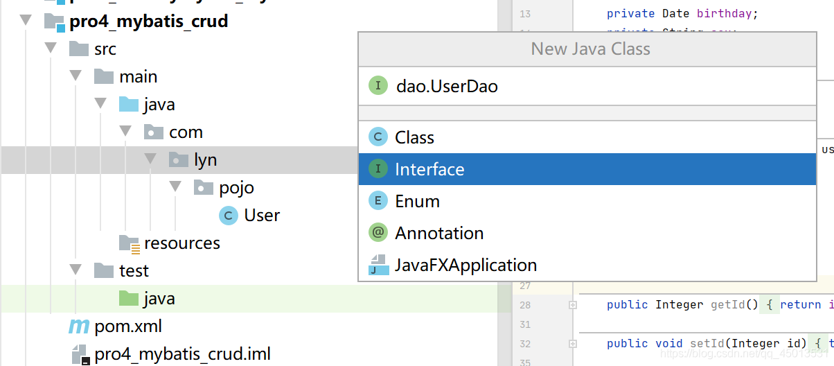 基于XML的MyBatis的環境搭建過程詳解(IDEA)
