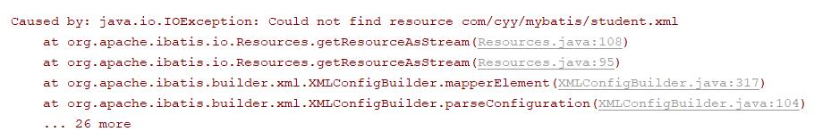 解決Mybatis在IDEA中找不到mapper映射文件的問題