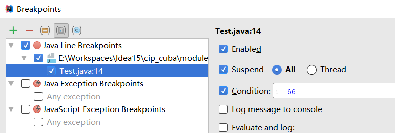 IDEA調試技巧條件斷點實現步驟詳解