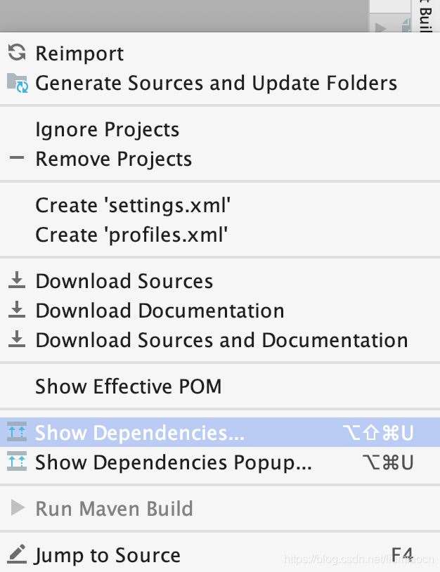 如何在IDEA中查看依賴關(guān)系的方法步驟