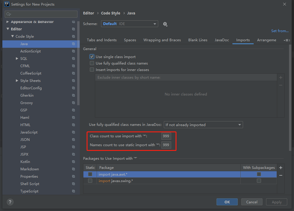 IDEA 非常重要的一些設置項(一連串的問題差點讓我重新用回 Eclipse)