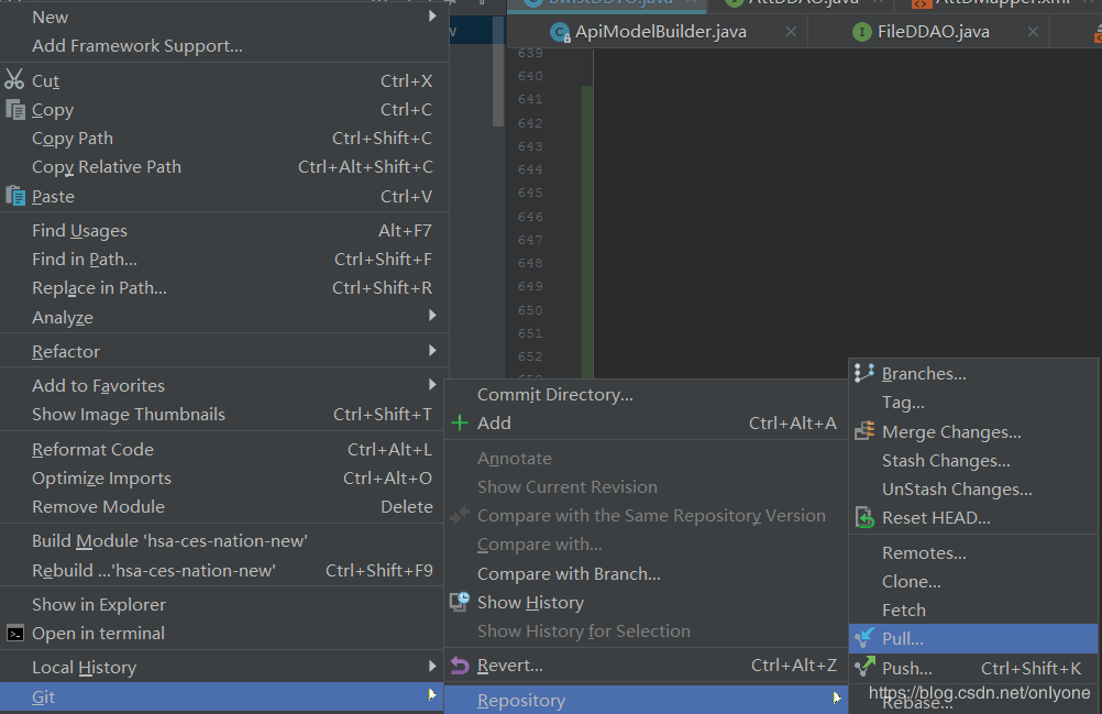 IDEA怎么切換Git分支的實現方法