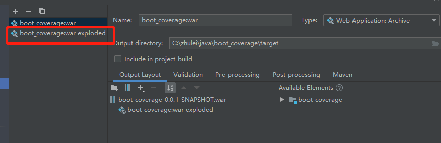 Idea部署tomcat服務實現過程圖解
