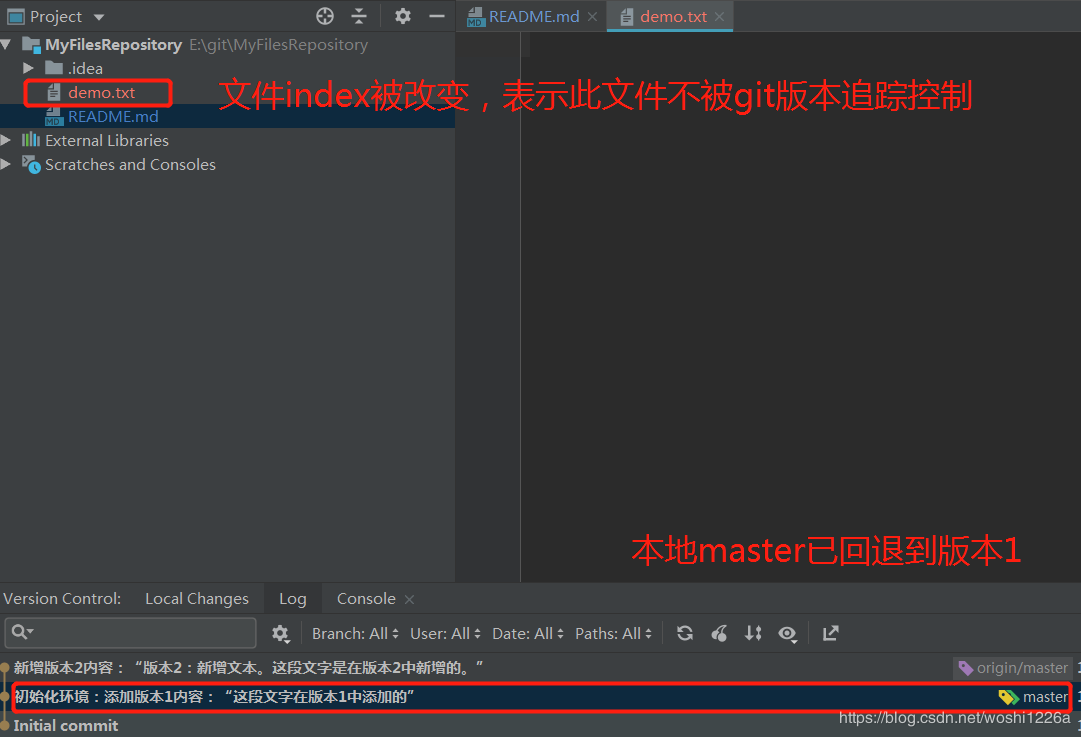 詳解IDEA Git Reset 選項說明