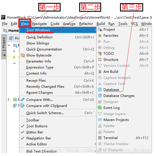idea中database不顯示問題的解決