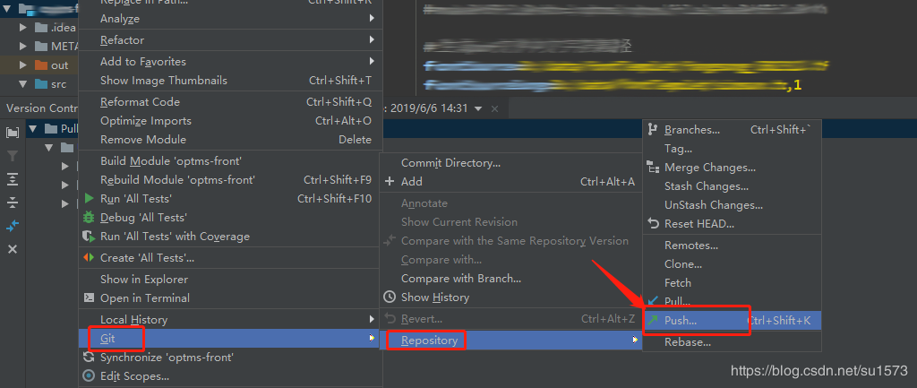 idea+git合并分支解決沖突及詳解步驟