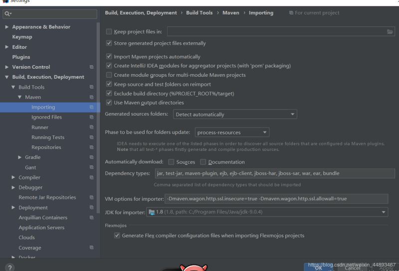 idea2020.1無法自動(dòng)加載maven依賴的jar包問題及解決方法