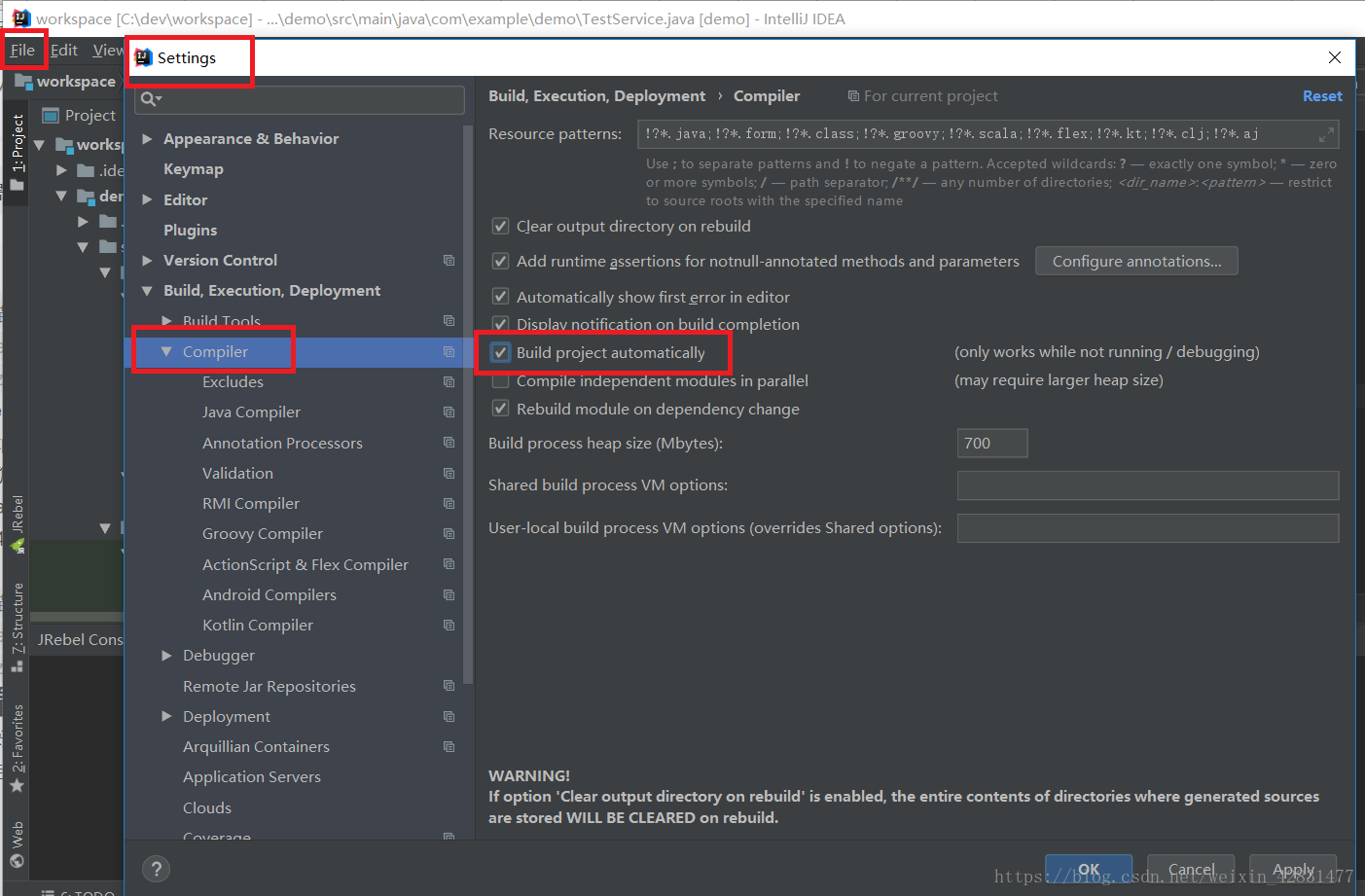 Intellij idea熱部署插件JRebel的使用