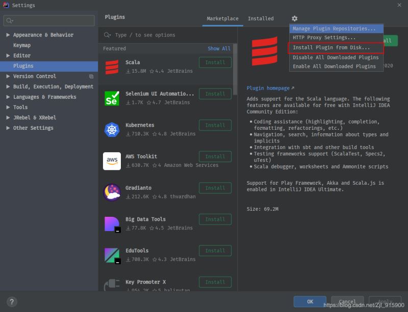 IDEA 2020.1 搜索不到Chinese ​(Simplified)​ Language Pack EAP,無法安裝的問題