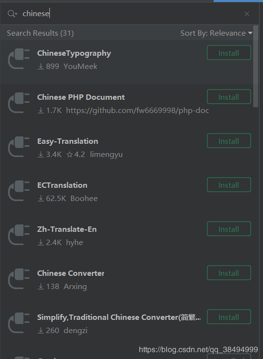 詳解Idea 2020 找不到或無法安裝官方漢化包解決方案