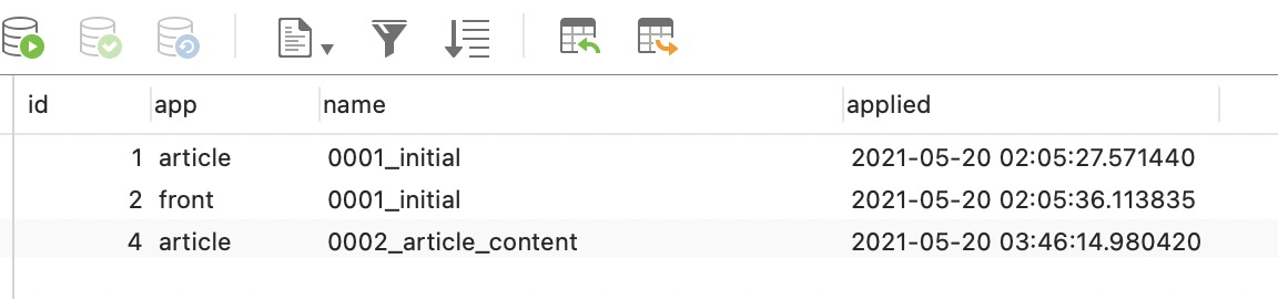 Django migrate報錯的解決方案