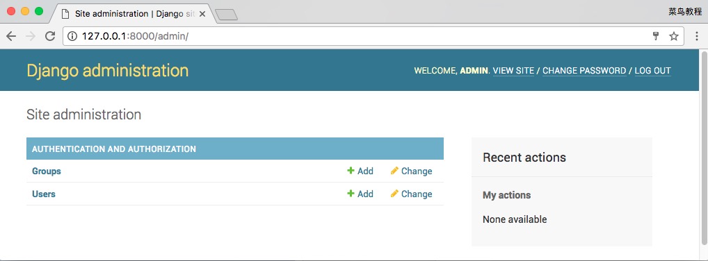 Django Admin 管理工具的實現(xiàn)