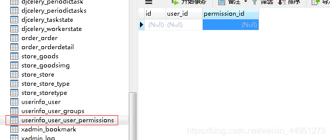 Django自定義User模型、認證、權限控制的操作