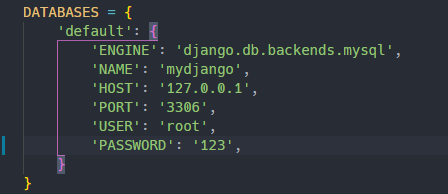 django inspectdb 操作已有數據庫數據的使用步驟