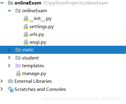 Django框架實現在線考試系統的示例代碼