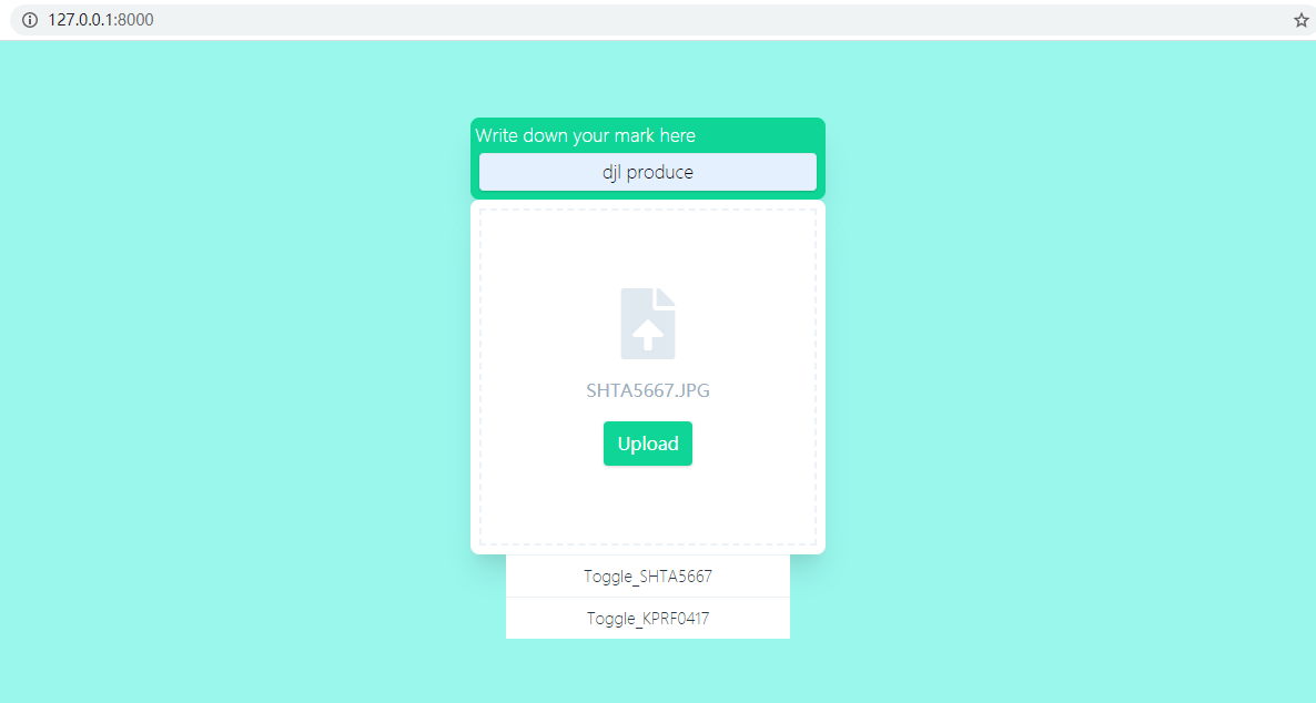基于django micro搭建網(wǎng)站實(shí)現(xiàn)加水印功能