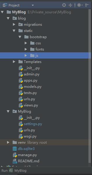 Django添加bootstrap框架時無法加載靜態(tài)文件的解決方式