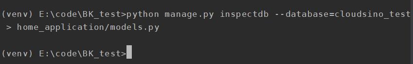 Django多數(shù)據(jù)庫配置及逆向生成model教程