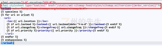 自定義Django默認(rèn)的sitemap站點地圖樣式