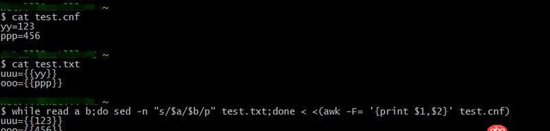 linux - 寫一個修改文件中配置信息的腳本，執行錯誤