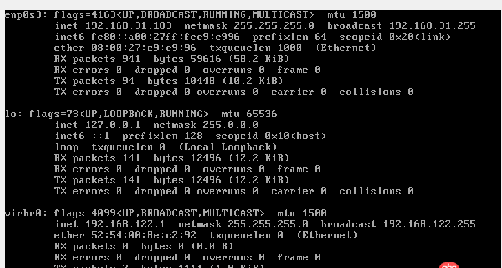 linux靜態ip不生效