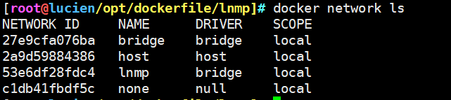 使用docker制作分布式lnmp 鏡像