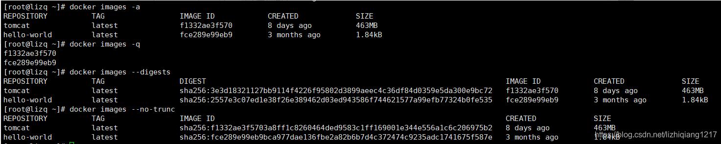 docker create命令的用法說明