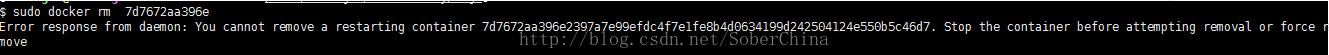 docker 移除掉運行不正常的container操作