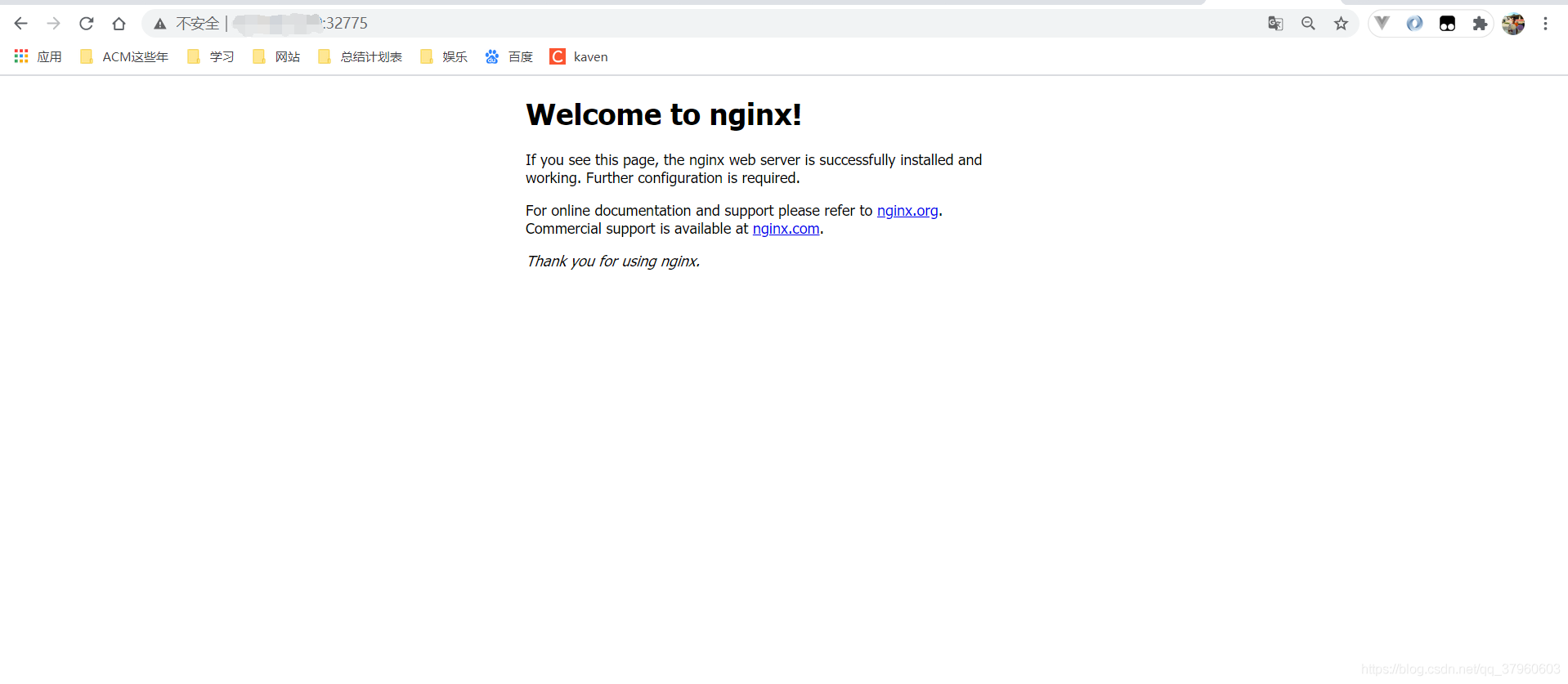 Docker初級網絡端口映射的配置