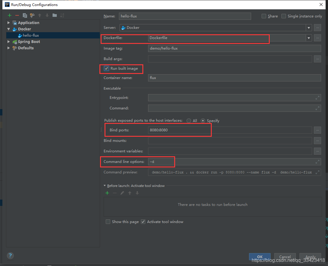 IDEA使用Docker插件遠程部署項目到云服務器的方法步驟