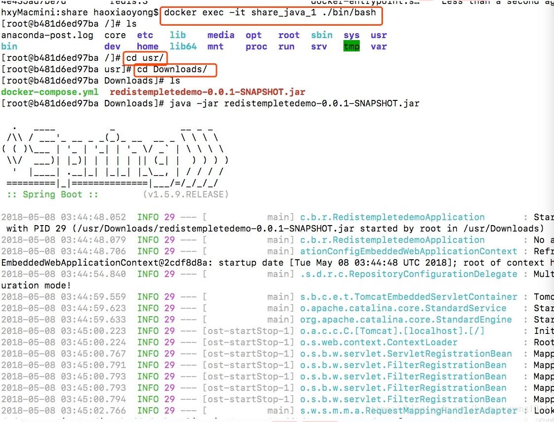 docker下的 redis 之持久化存儲詳解