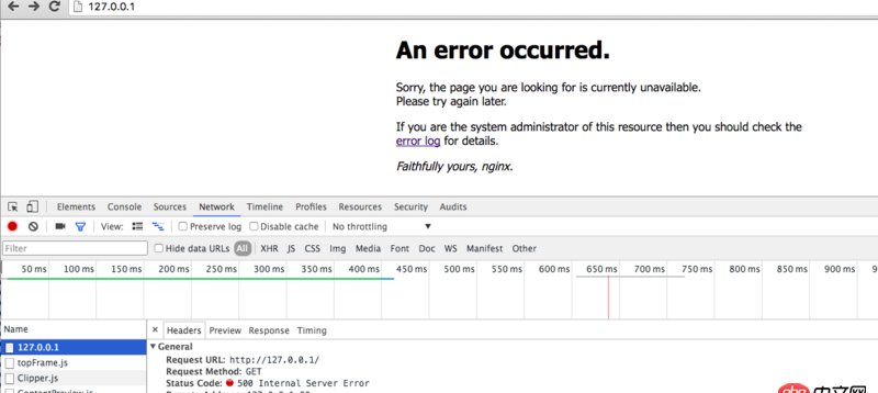 nginx 500錯誤,怎么解決?