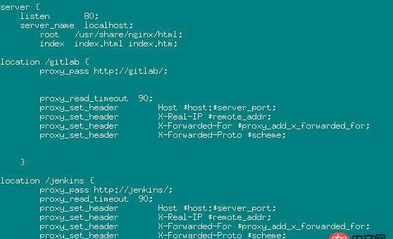 nginx反向代理 使用多個location url 匹配到不同主機的不同服務，出現404問題