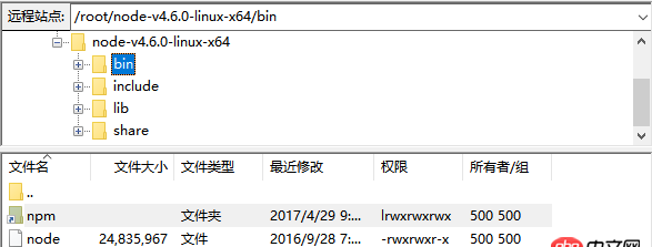 node.js - 云服務(wù)安裝node后，無(wú)法運(yùn)行node命令
